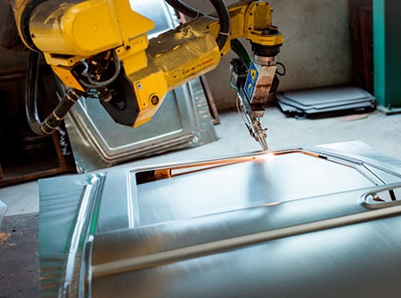What are the materials commonly used for die and sheet metal parts?