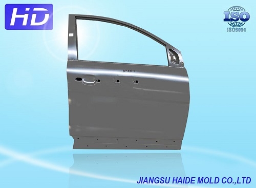 Front door outer plate